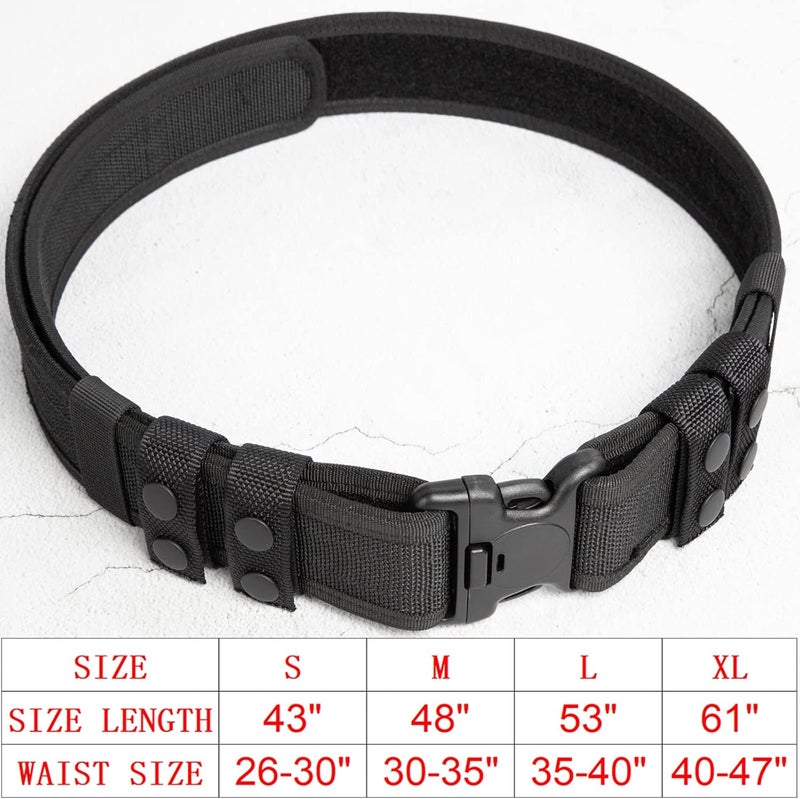 LUITON Tactical Duty Belt for Men - 2" Rigger Molle Military Style Combat Battle Belt for Police and Security - Image 4